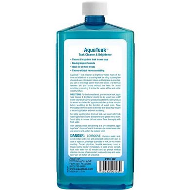 AquaTeak Teak Cleaner & Brightener