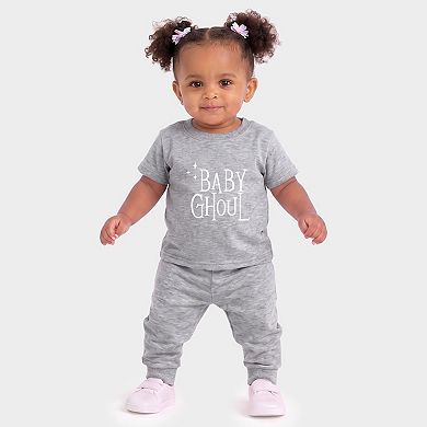 Baby Ghoul - Infant Jogger Pant Crew Set