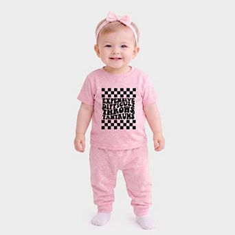 Expensive Difficult Tantrums - Infant Jogger Pant Crew Set