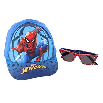Textiel Trade Boy's Spiderman Baseball Hat & Sunglasses Set