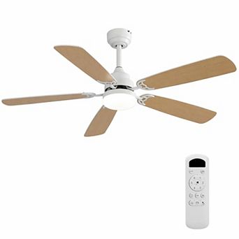 52-Inch Ceiling Fan with Adjustable Lighting and Customizable Airflow for Year-Round Comfort