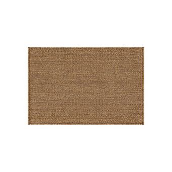 World Rug Gallery Geometric Border Indoor/Outdoor Flat Woven Area Rug - Natural Jute-Style, Easy
