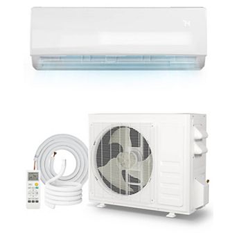 11500 BTU Mini Split AC, 17 SEER2, 115V, R32, WiFi Alexa, 750 Sq Ft