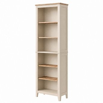 6 tier Tall Bookshelf, 70.3" Display Storage Shelf Organizer
