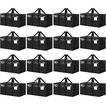 Extra Large Heavy Duty Moving Bags Clear Storage Totes For Moving College Dorms Storage
