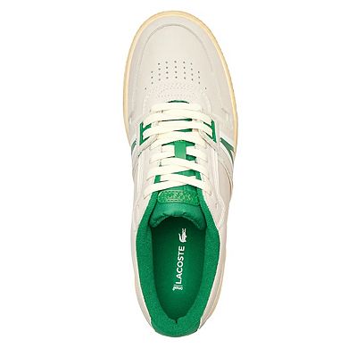 Lacoste Mens L001 Leather Trainers