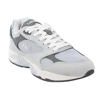 Lacoste Mens Storm 96 Vintage Leather Trainers