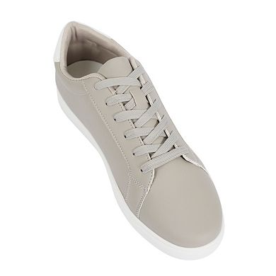 Brave Soul Mens PU Lace Up Trainers