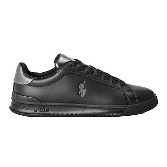 Ralph Lauren Mens Heritage Leather Trainers