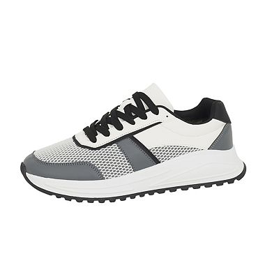 Brave Soul Mens York Lace Up Trainers