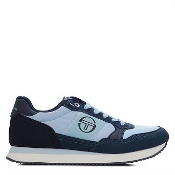 Sergio Tacchini Mens Monza Logo Low Cut Trainers
