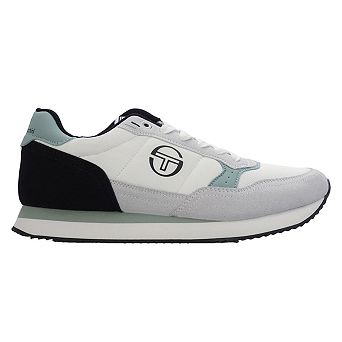 Sergio Tacchini Mens Monza Logo Low Cut Trainers