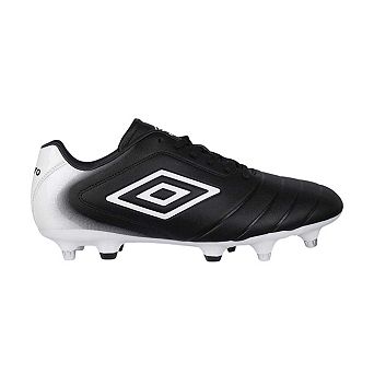 Umbro Unisex Adult Calcio Black and White Soft Ground Football Boots