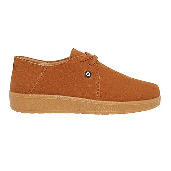 Lambretta Mens Panda Lace Up Flat Casual Shoes