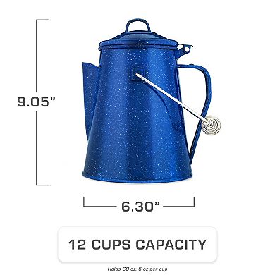 Stainless Steel Camping Kettle For Boiling Water And Brewing Coffee Over Open Flames