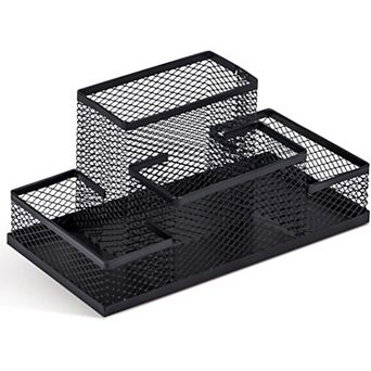 Pen Holder and Desk Organizer with Office Supply Storage Caddy
