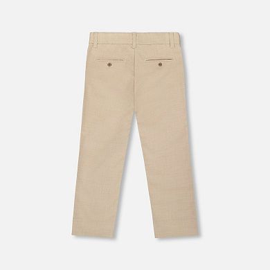 Little Kids Boy Classic Button Front Pants