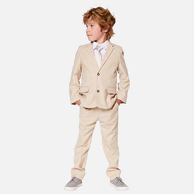 Little Kids Boy Classic Button Front Pants
