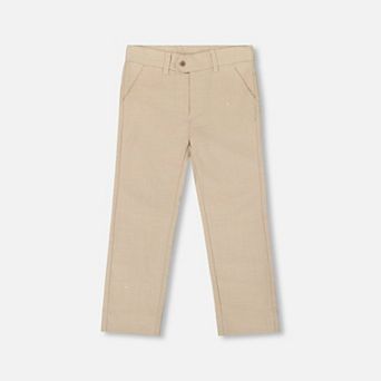 Little Kids Boy Classic Button Front Pants