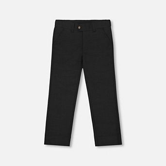 Little Kids Boy Classic Button Front Pants