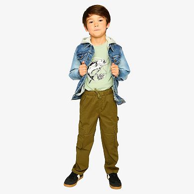 Little Kids Boy Stretch Twill Carpenter Pants