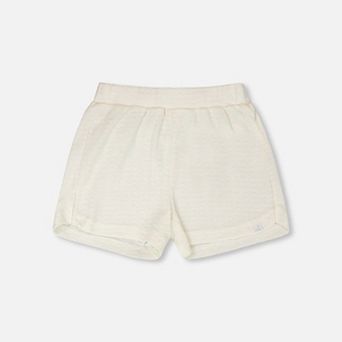 Little Kids Girl Elastic Waist Crinkle Jersey Shorts