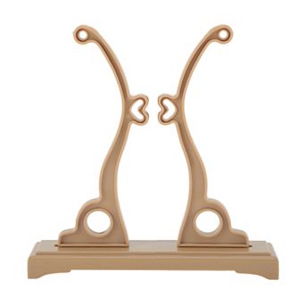 Detachable Round Fan Style Fan Display Stand for Home and Retail Use 1 pc