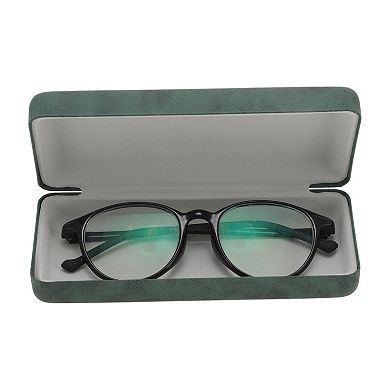 Hard Glasses Case, Portable Glasses Box, Retro Hard Shell Case