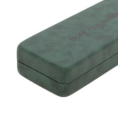 Hard Glasses Case, Portable Glasses Box, Retro Hard Shell Case