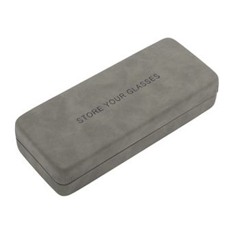 Hard Glasses Case, Portable Glasses Box, Retro Hard Shell Case