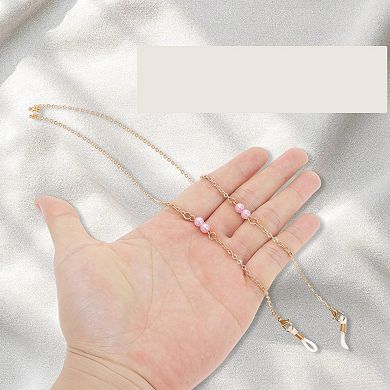 27.56" Glasses Chain, with Faux Pearl for Women
