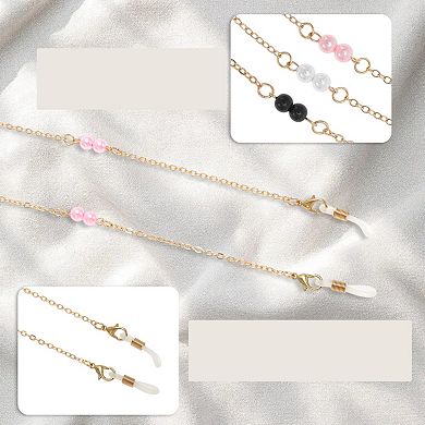 27.56" Glasses Chain, with Faux Pearl for Women