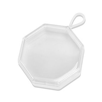 1 pc Clear Polygonal Storage Box
