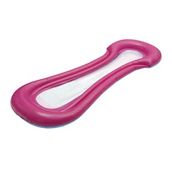 Oval Pool Hammock Lounger for Relaxation and Leisure 1 pc Rose Red