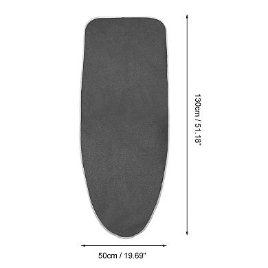 1Pc Solid Color Ironing Board Cover for Standard Ironing Boards