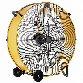 30 inch 13000 CFM High Velocity Industrial Drum Fan 1 pc Powerful Motor 3 Speed Floor Fan