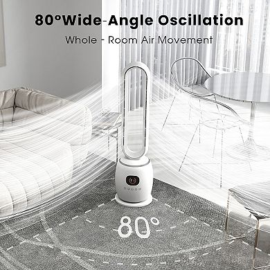 42"Evaporative Air Cooler，3 Modes Portable Air Cooling Fan with 70° Oscillation