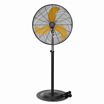 30 Inch Heavy Duty Oscillating Pedestal Fan 9500 CFM 3 Speed Metal Industrial Fan 1 pc