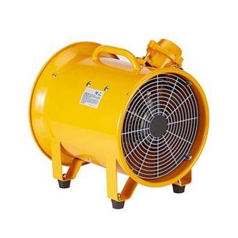 YIORTWO 12 Inch Portable Industrial Ventilator Heavy Duty Cylinder Exhaust Blower Fan