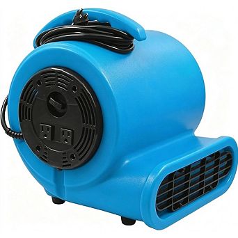 Air Mover Blower Fan 200W 1 4hp 3 Speed 1000CFM Floor Carpet Dryer Utility Room 1 pc