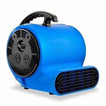 Floor Dryer Air Mover 1 pc 3 Speed 1200 CFM 4 Angle Adjustable 15 Foot Cord Portable
