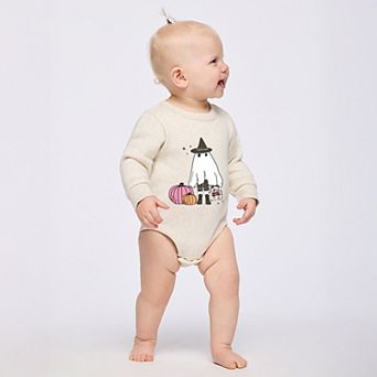 Ghost Witch - Infant Fleece BodySuit