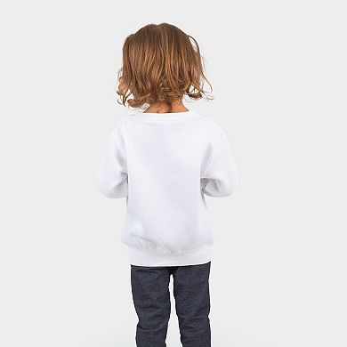 Literally Freezing Block Distressed - Toddler Graphic Sweatshirt