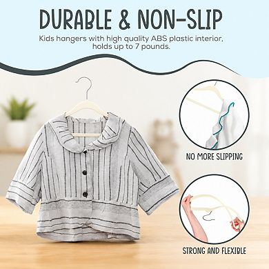 50 Pack Ultra Slim Non Slip Velvet Hangers 360 Swivel Hook Space Saving Strong Durable