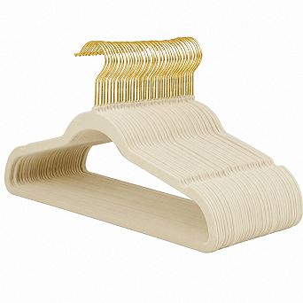 360 Swivel Hook Non Slip Velvet Clothes Hangers 36 Pack Space Saving