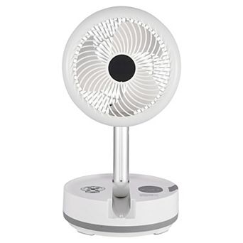 18" Industrial Pedestal Fan, 3-Speed, 4200 CFM, 90° Oscillation, 43"-54" Adjustable Height