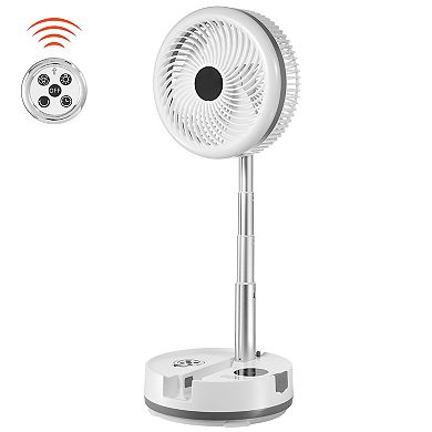 18" Industrial Pedestal Fan, 3-Speed, 4200 CFM, 90° Oscillation, 43"-54" Adjustable Height