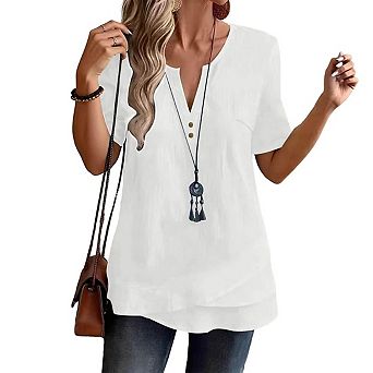 Women Top Off Shoulder Puff Short Sleeve Ruched Bust Textured Fitted Blouse Top
