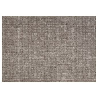 Solid Minimalist Machine Washable Area Rug Non-Slip Low-Pile Stain-Resistant Carpet for Bedroom