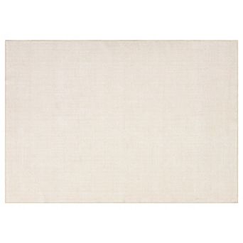 Solid Minimalist Machine Washable Area Rug Non-Slip Low-Pile Stain-Resistant Carpet for Bedroom